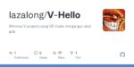 GitHub - lazalong/V-Hello: Minimal V project using VS Code, mingw gcc and gdb